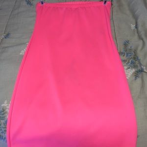 Hot pink sun dress, rue 21 , size Medium